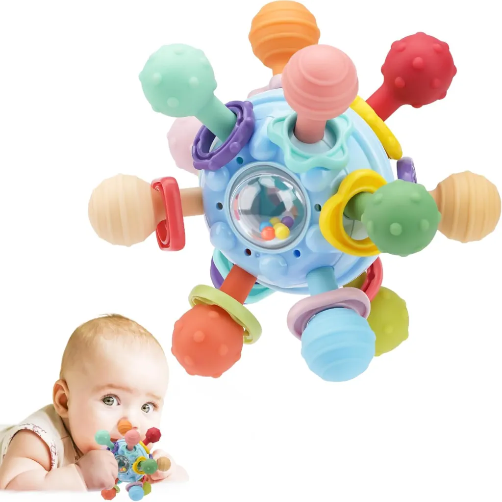 Baby Montessori Sensory & Teething Toys Set