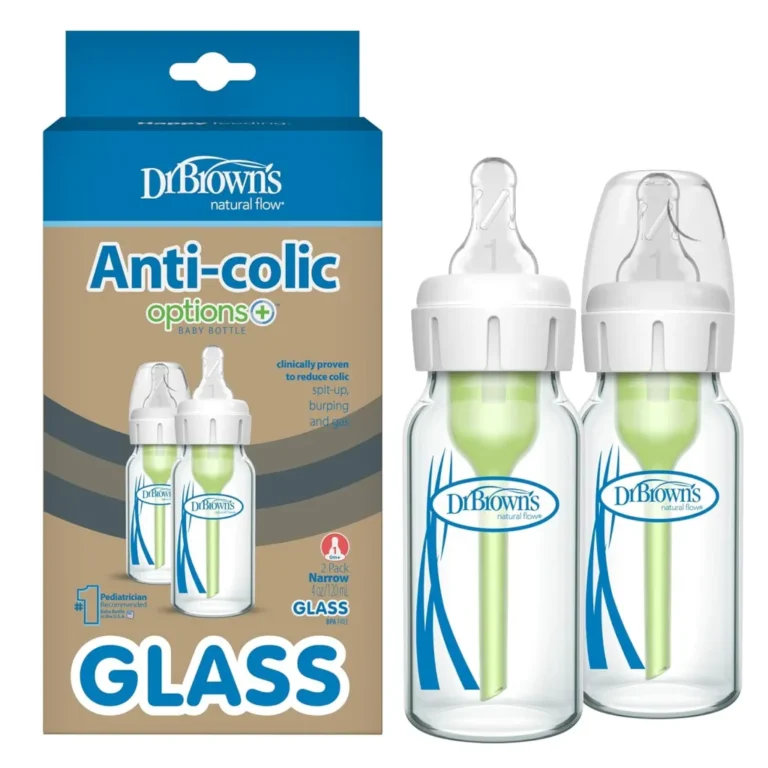 Narrow Glass Baby Bottle
